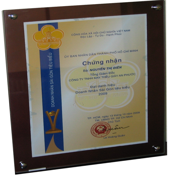 Doanh nhan Sai Gon tieu bieu nam 2009